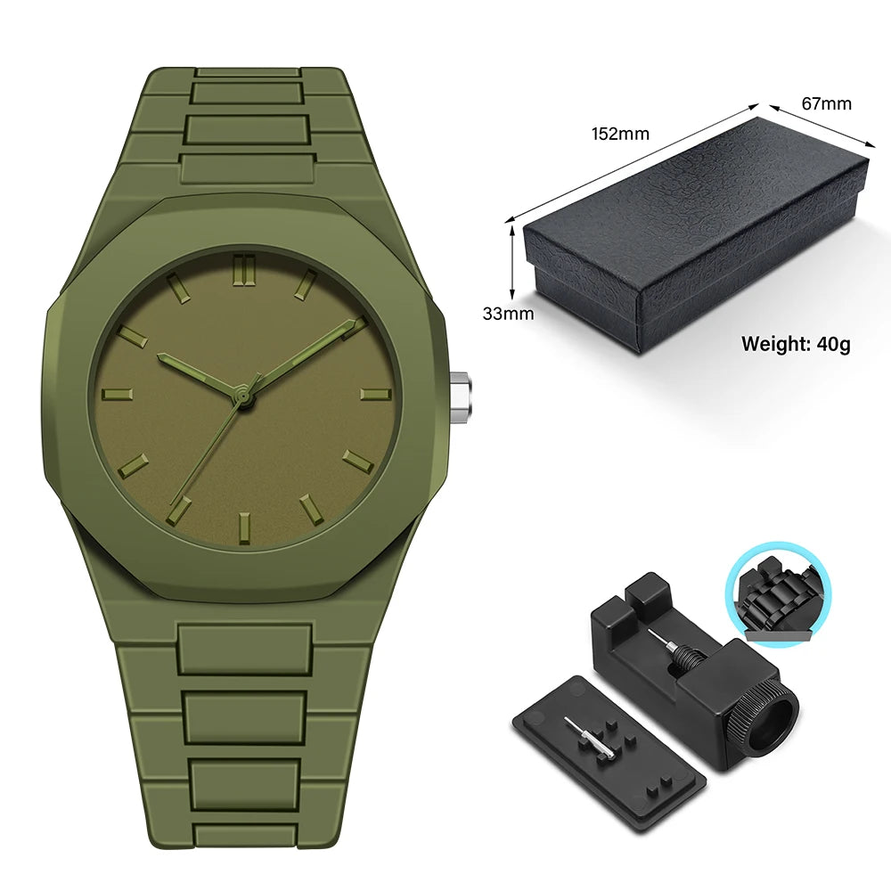 KAEHY™ Orologio Minimalista Impermeabile – Stile Elegante per Uomo & Donna - Verde